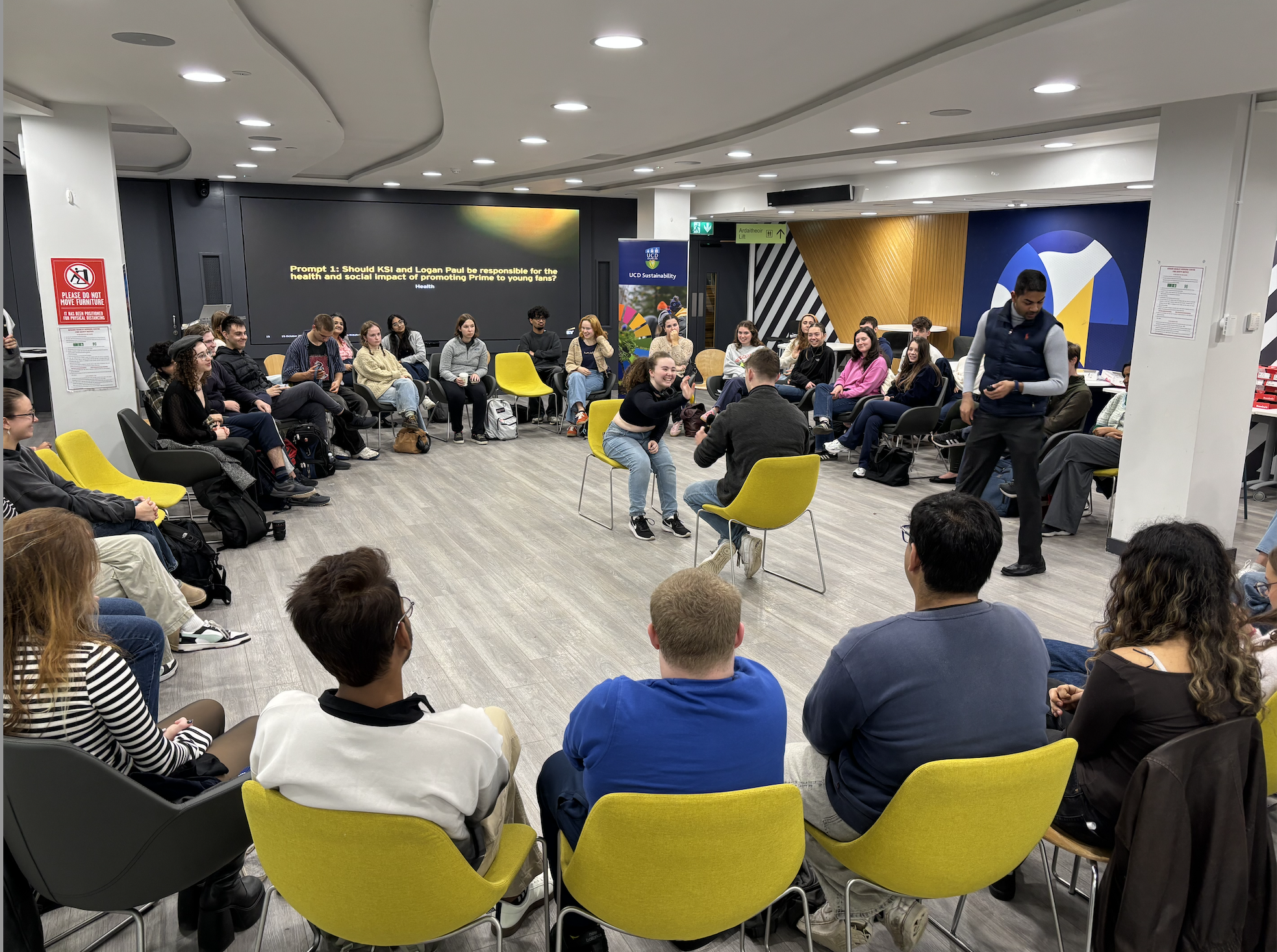 Doughnut Debate: UCD students apply economic model to modern problems